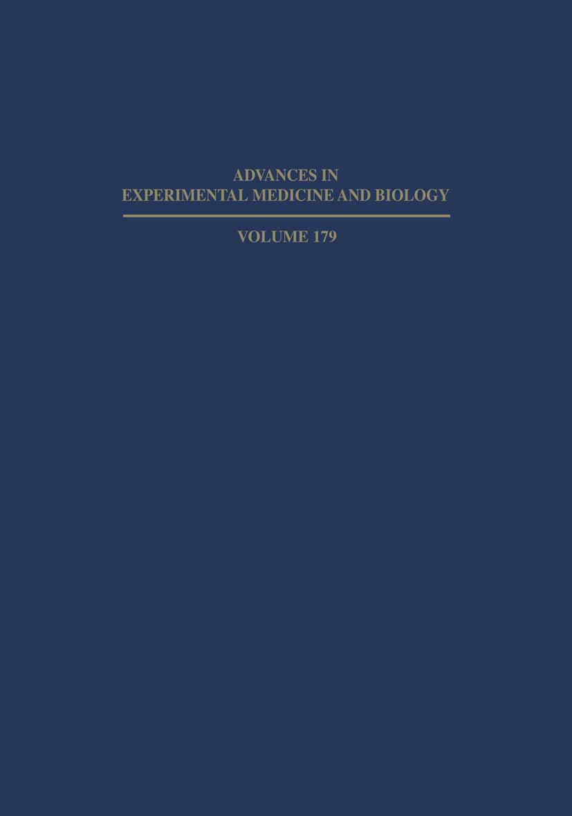 Advances in Experimental Medicine and Biology