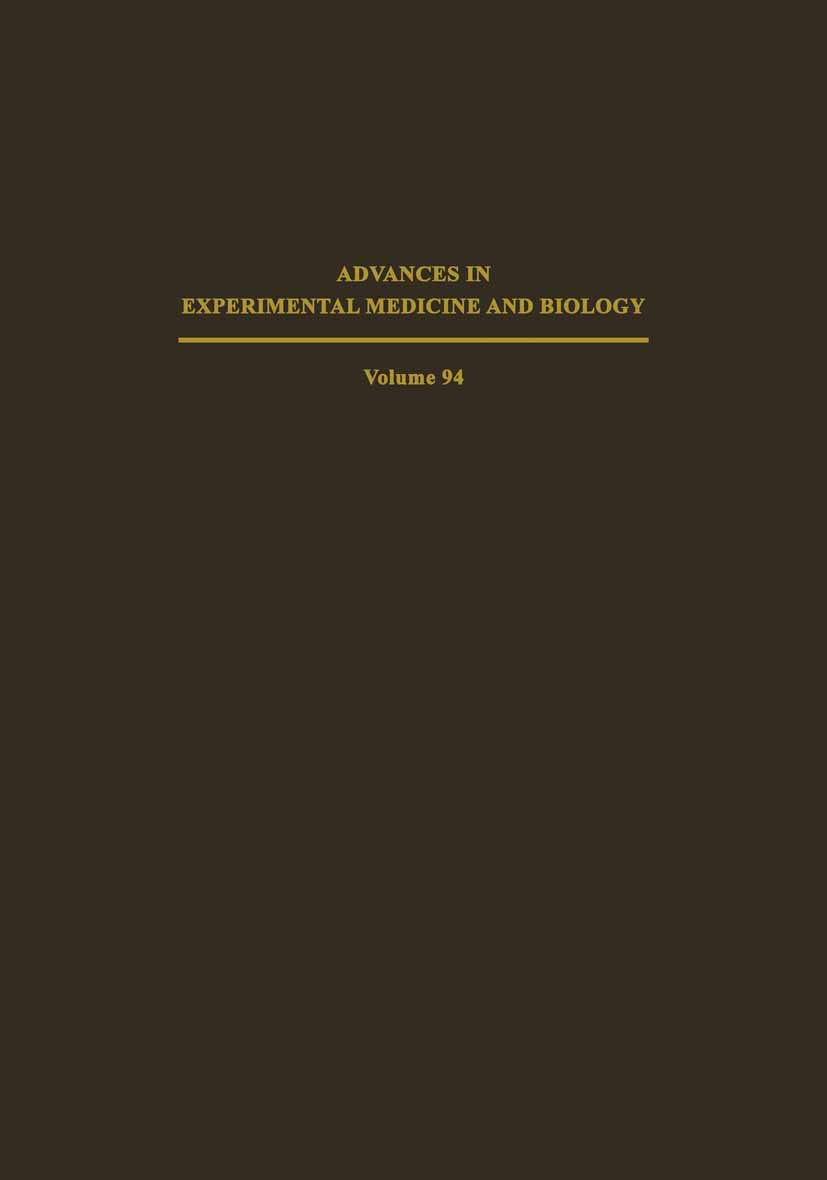 Advances in Experimental Medicine and Biology