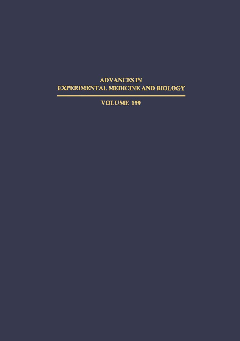 Advances in Experimental Medicine and Biology