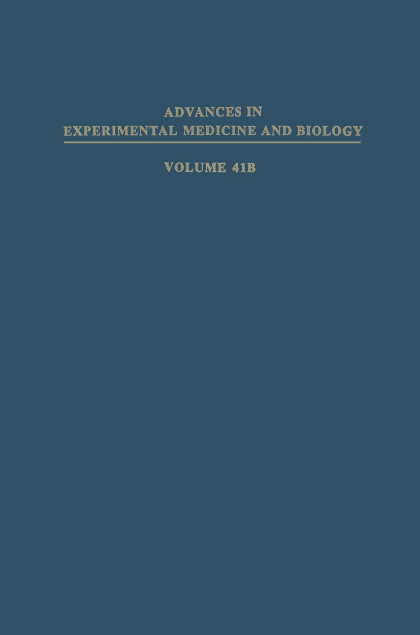 Advances in Experimental Medicine and Biology