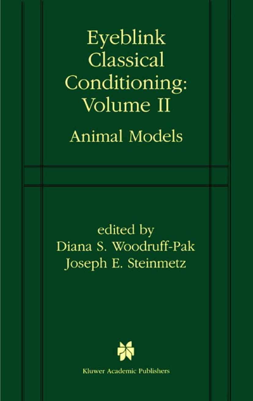 Eyeblink Classical Conditioning Volume 2