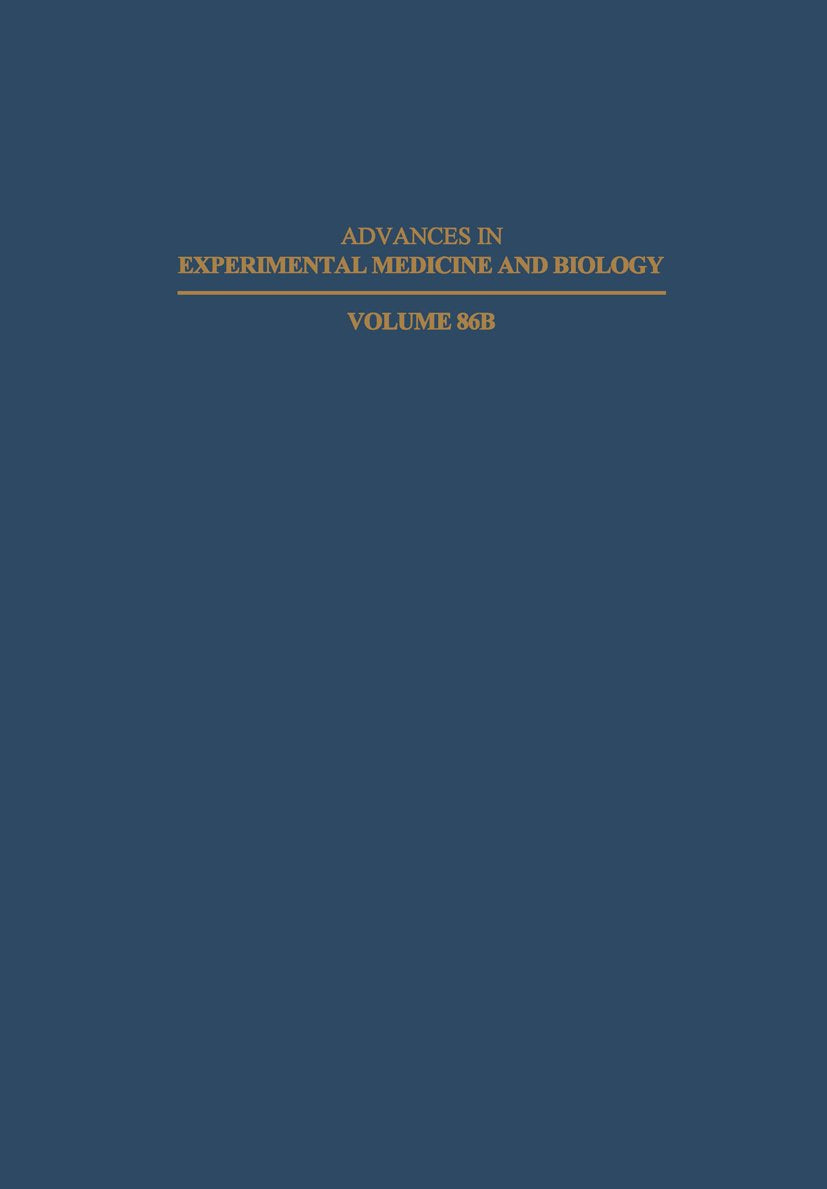 Advances in Experimental Medicine and Biology