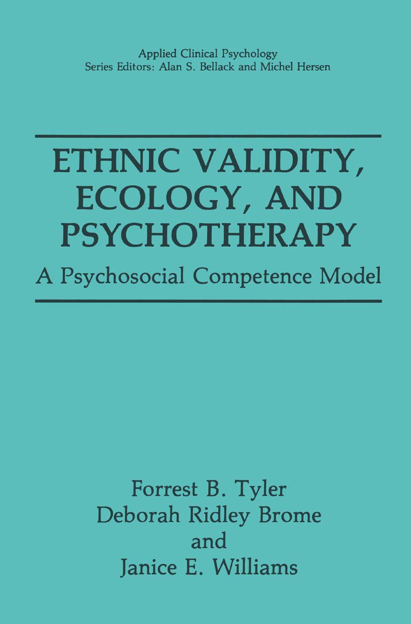 Ethnic Validity, Ecology, and Psychotherapy