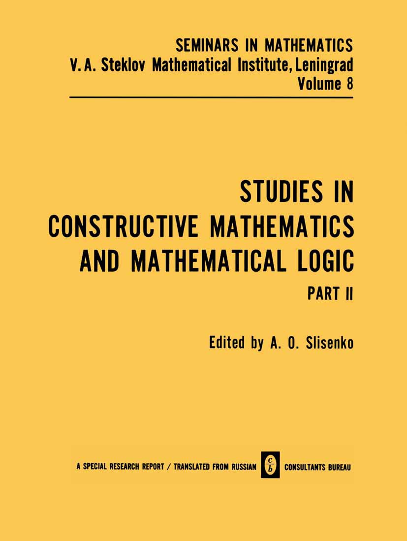 Seminars in mathematics