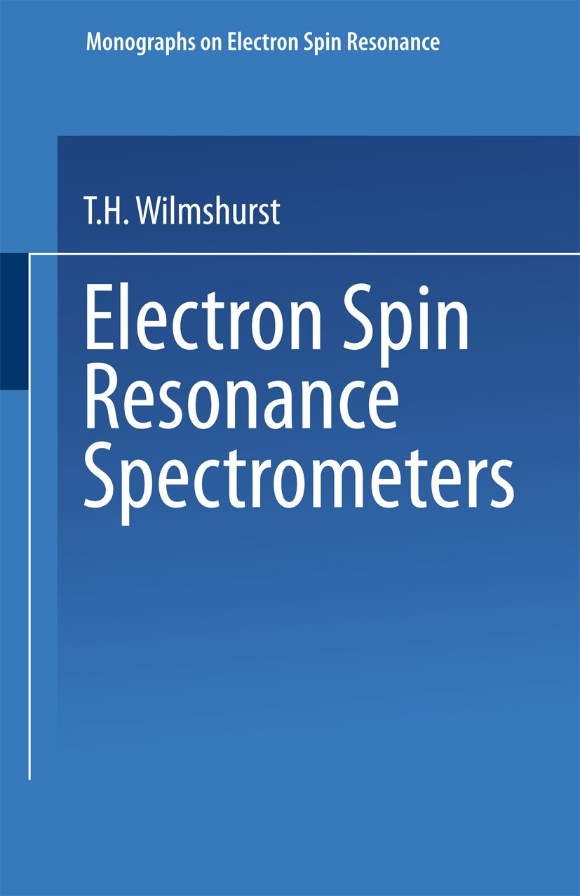 Monographs on Electron Spin Resonance