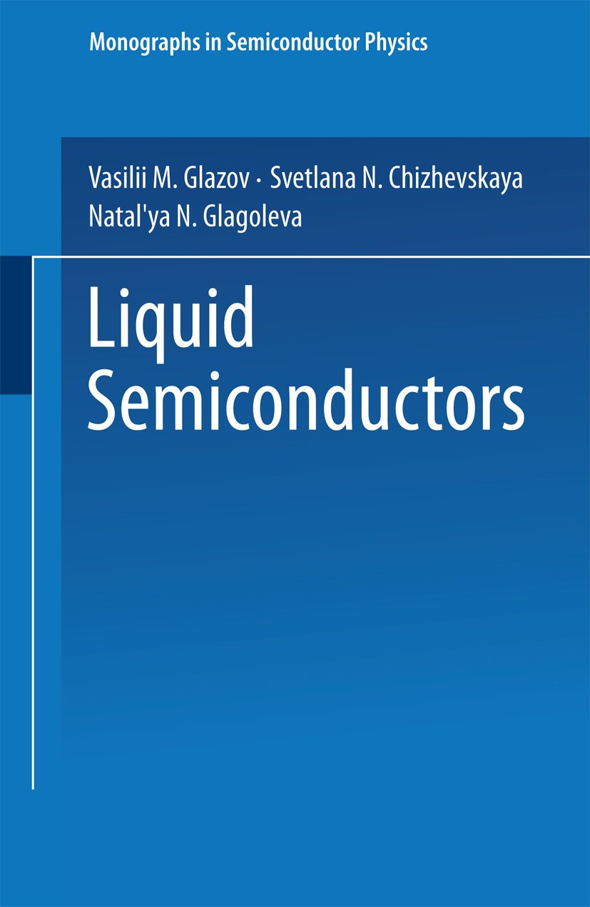 Monographs in Semiconductor Physics