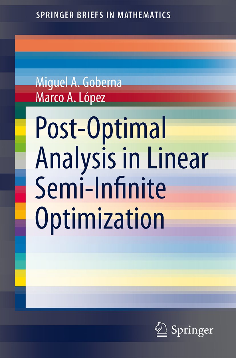 SpringerBriefs in Optimization