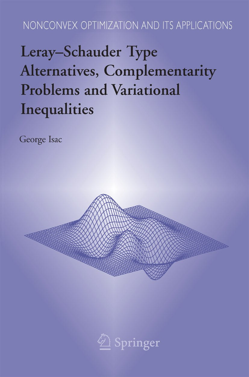 Nonconvex Optimization and Its Applications