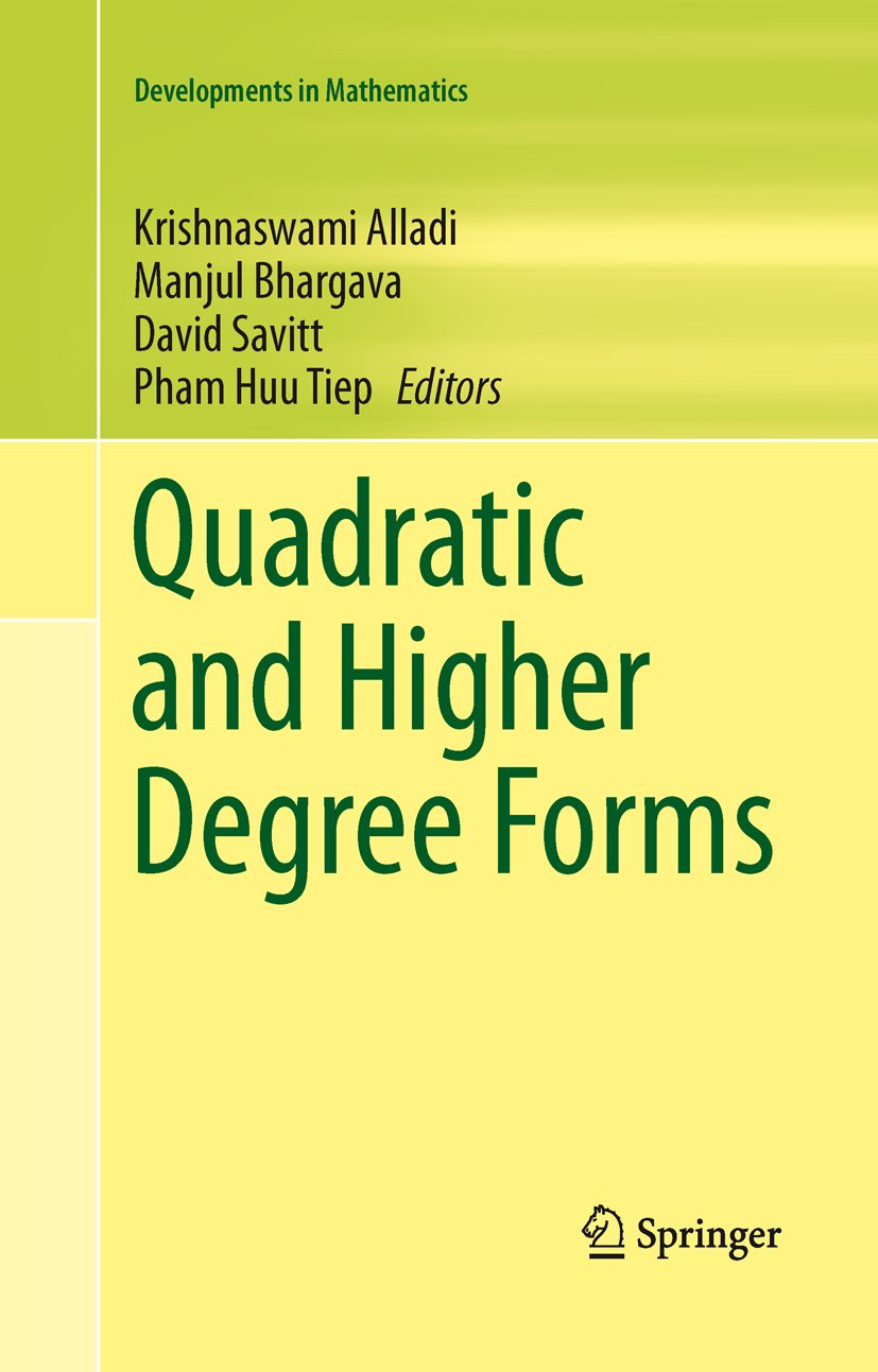 Developments in Mathematics