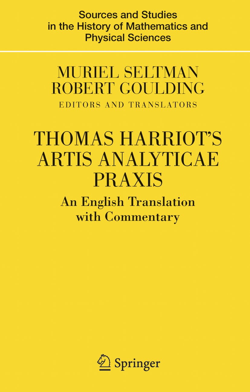 Sources and Studies in the History of Mathematics and Physical Sciences
