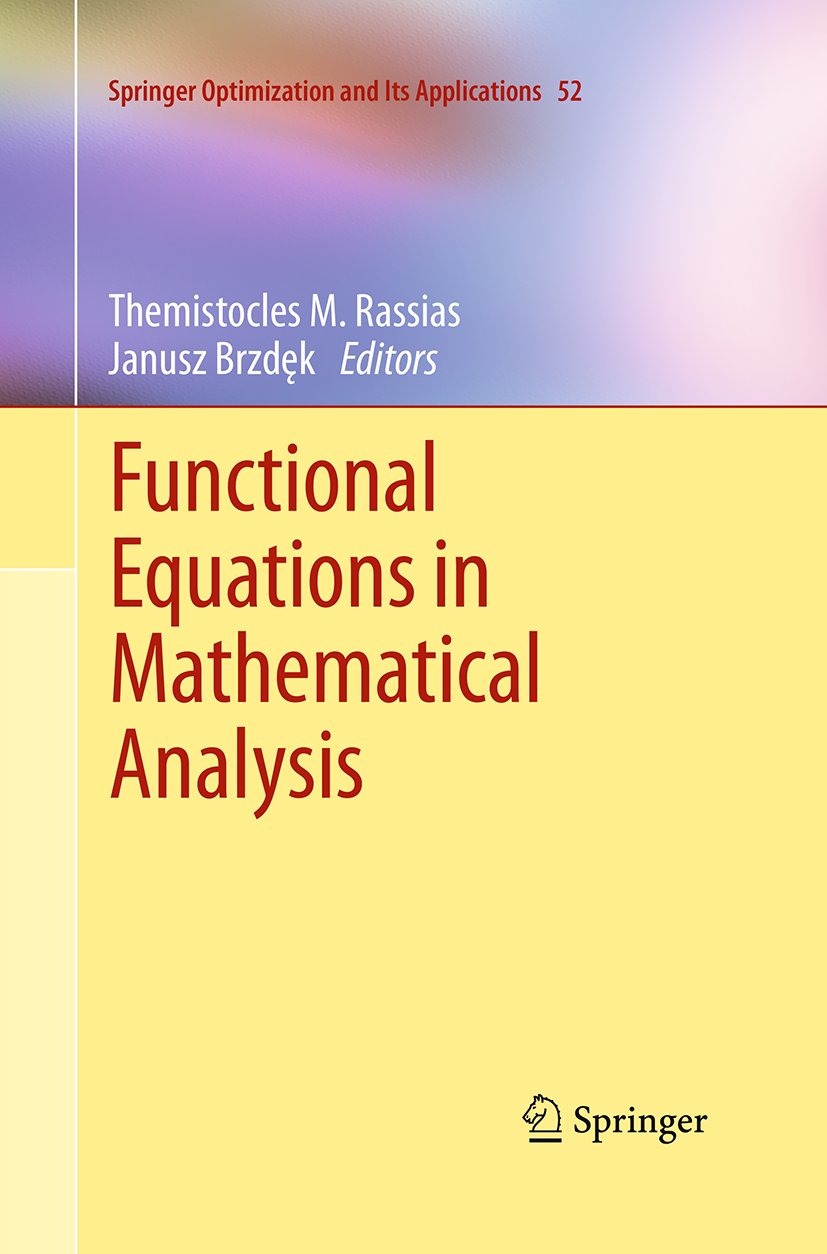 Springer Optimization and Its Applications