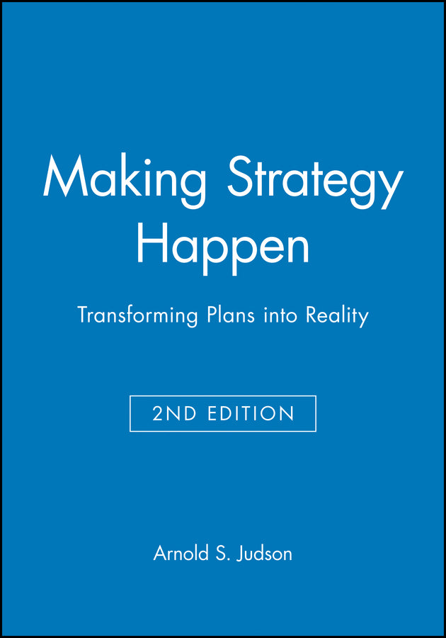 Making Strategy Happen