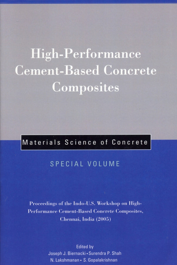 High-Performance Cement-Based Concrete Composites, Special Volume