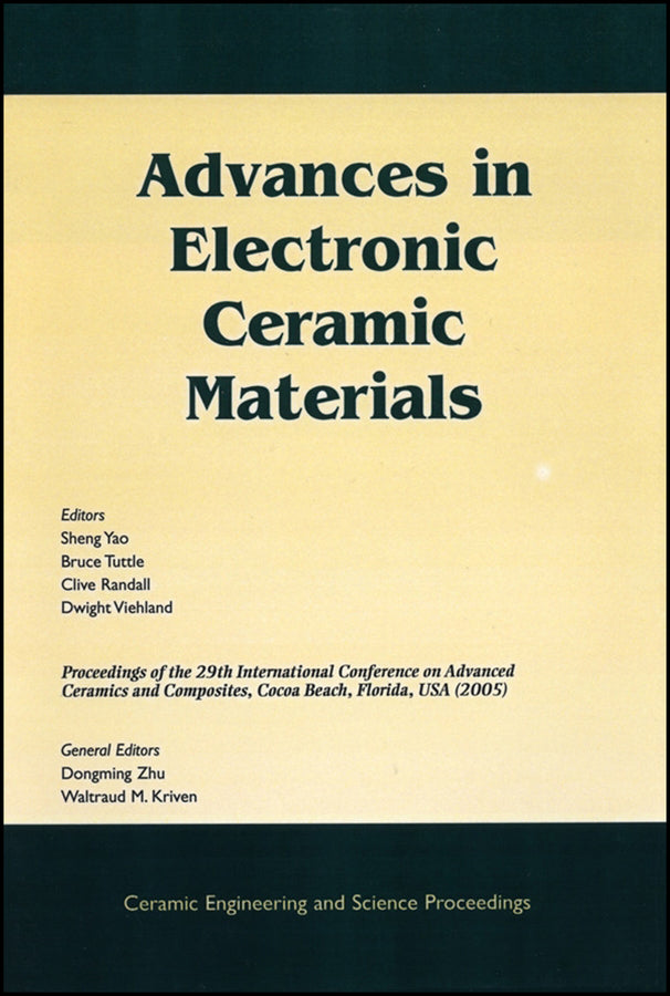 Advances in Electronic Ceramic Materials