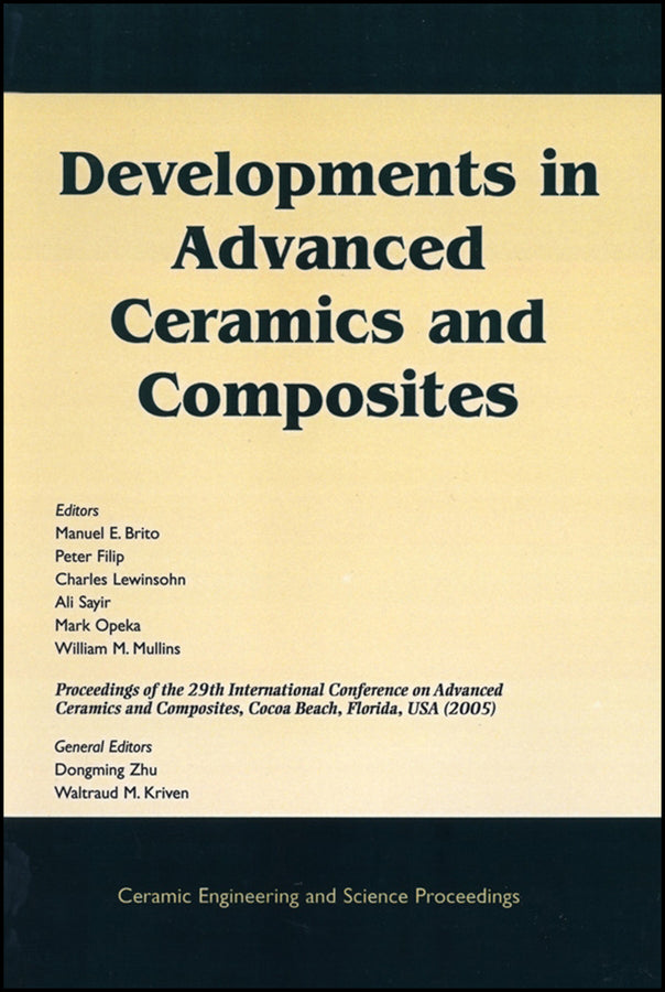 Developments in Advanced Ceramics and Composites