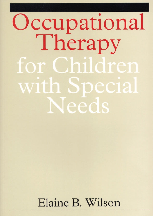 Occupational Therapy for Children with Special Needs