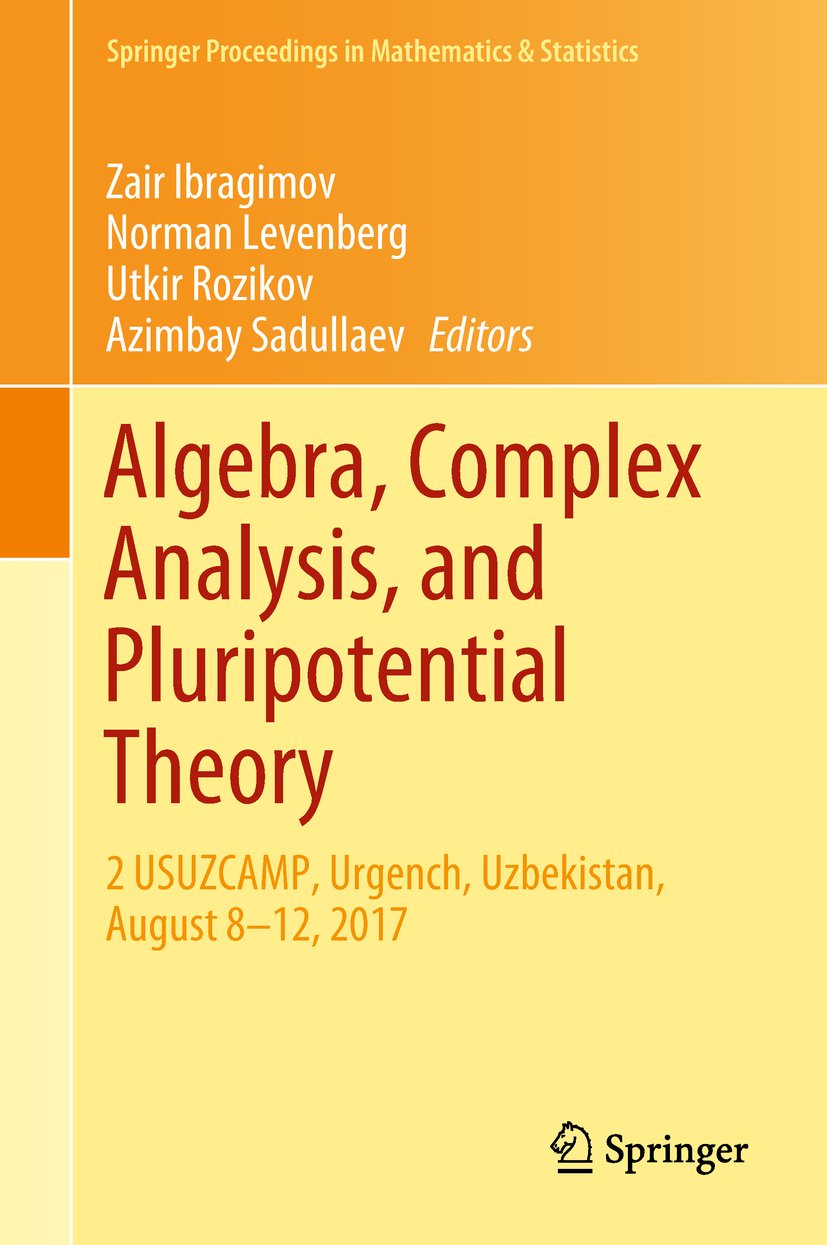 Springer Proceedings in Mathematics & Statistics