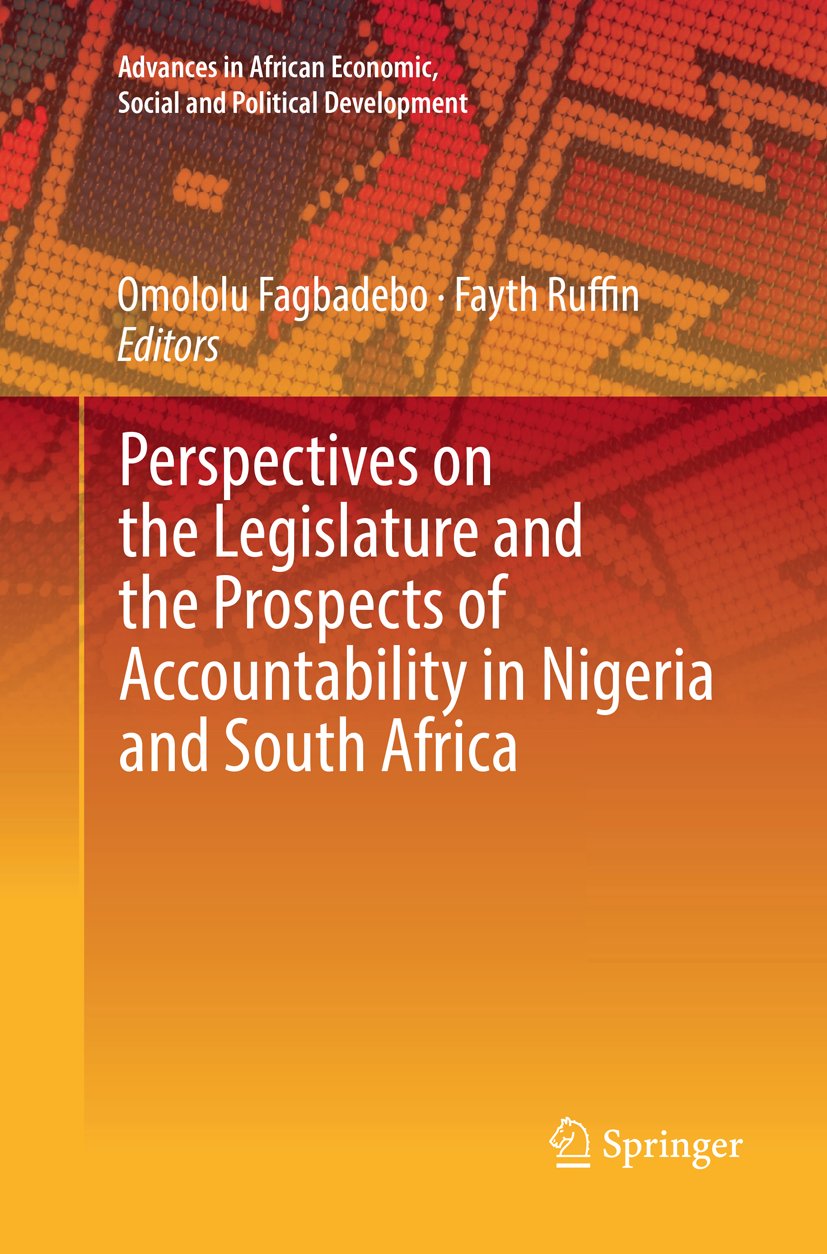Advances in African Economic, Social and Political Development
