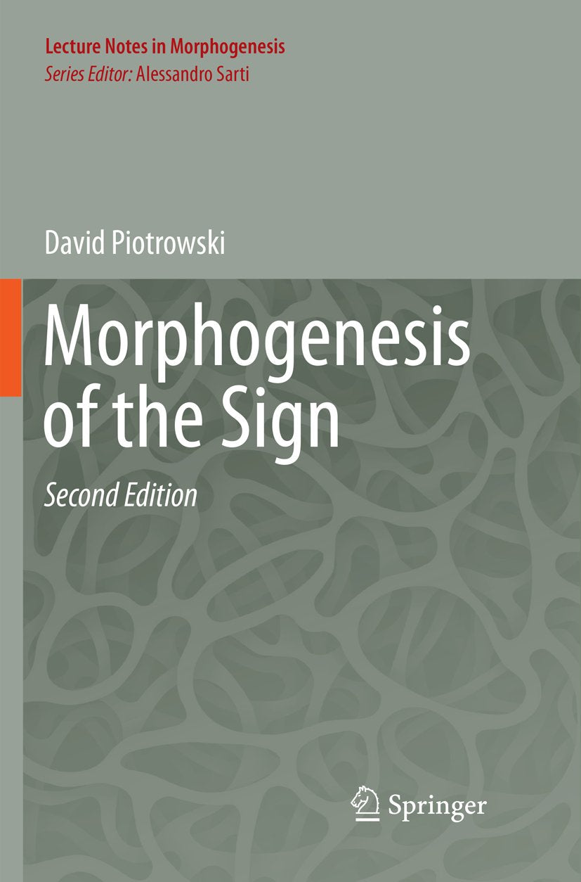 Lecture Notes in Morphogenesis