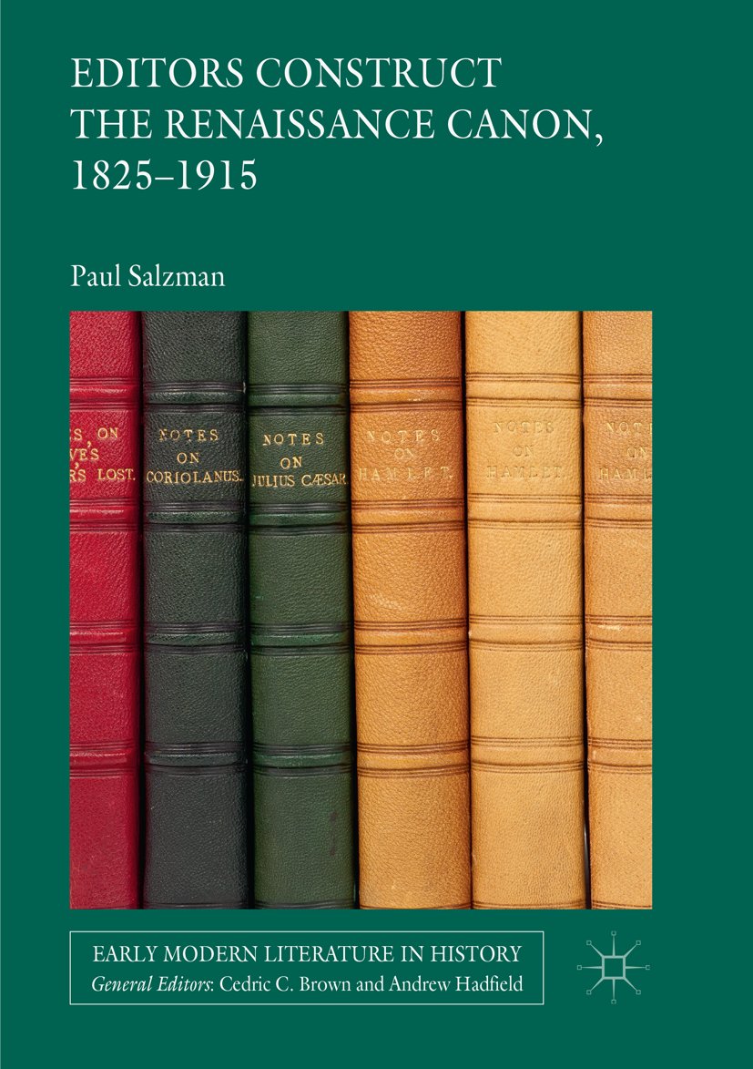 Early Modern Literature in History