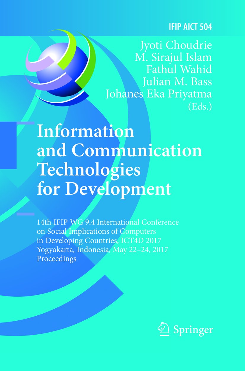 IFIP Advances in Information and Communication Technology