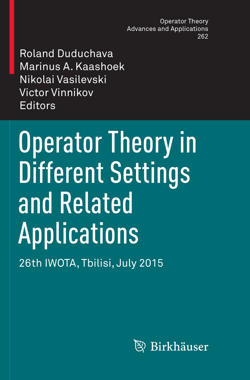 Operator Theory: Advances and Applications