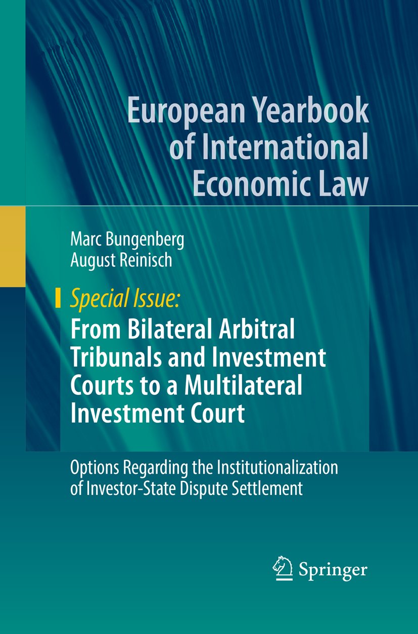 European Yearbook of International Economic Law