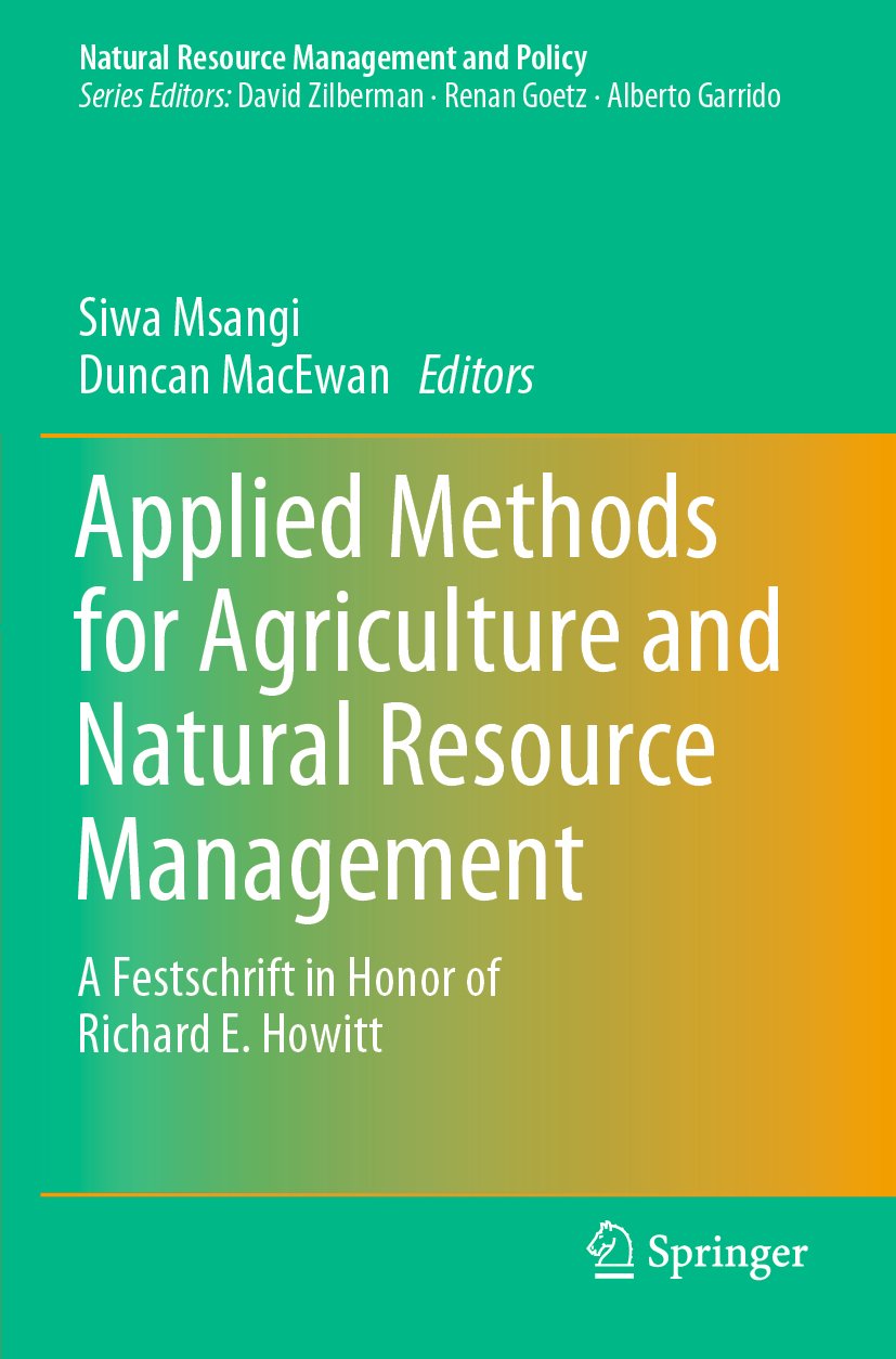 Natural Resource Management and Policy