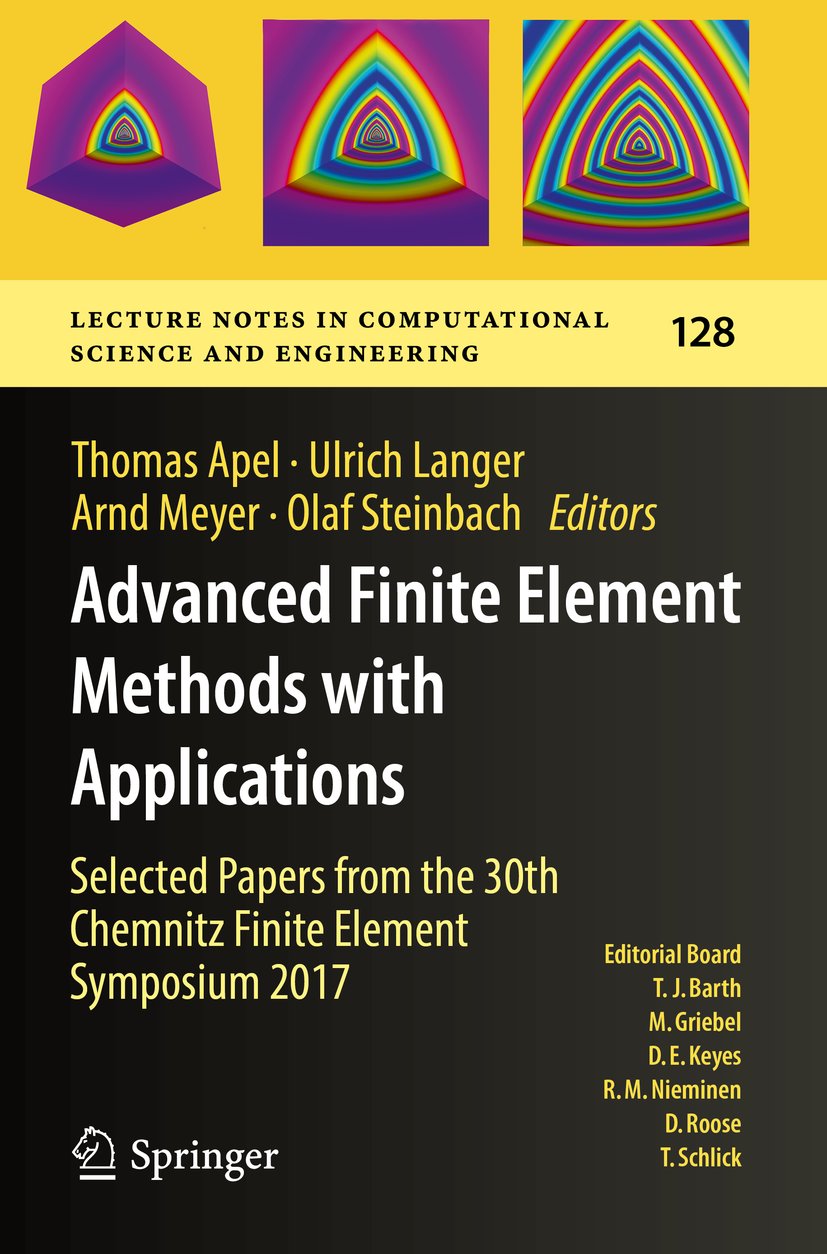 Lecture Notes in Computational Science and Engineering