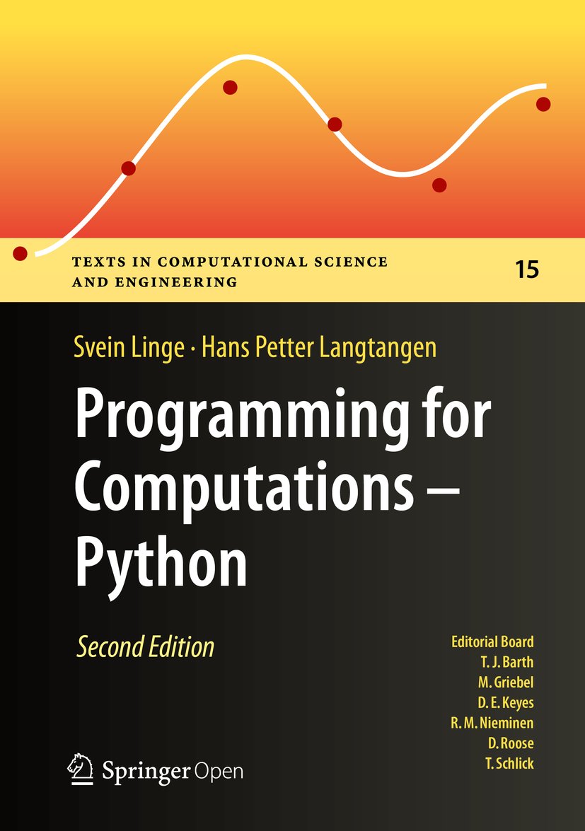 Texts in Computational Science and Engineering