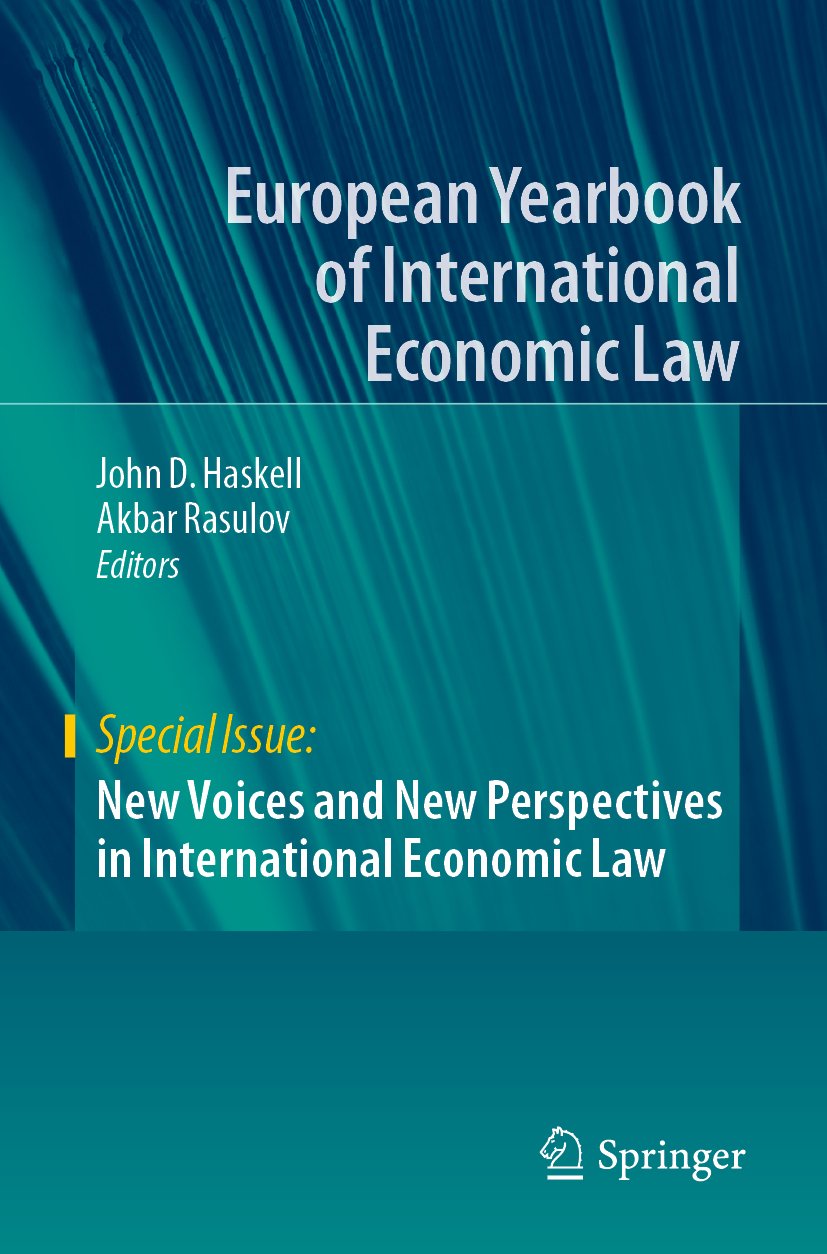 European Yearbook of International Economic Law