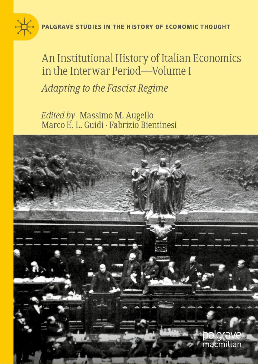 Palgrave Studies in the History of Economic Thought