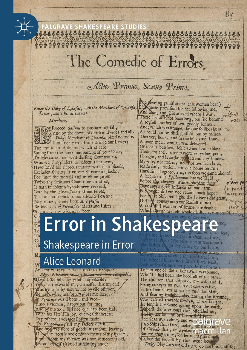 Palgrave Shakespeare Studies