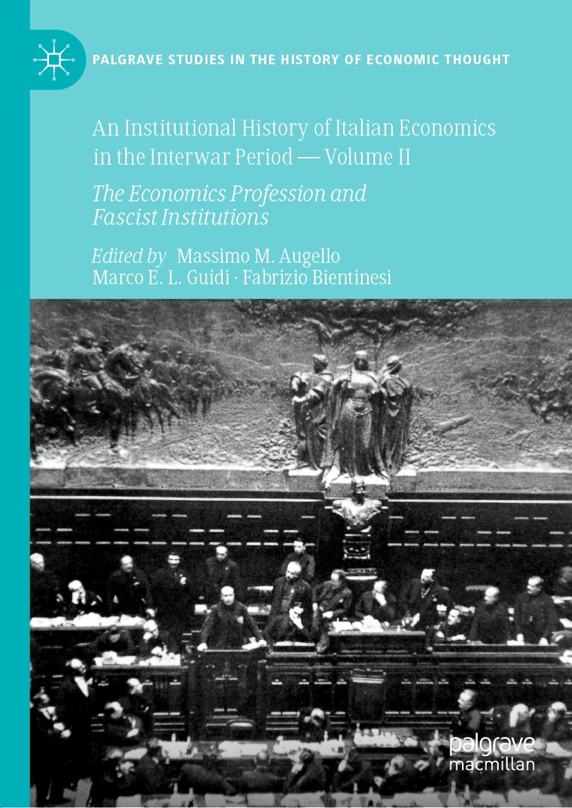 Palgrave Studies in the History of Economic Thought