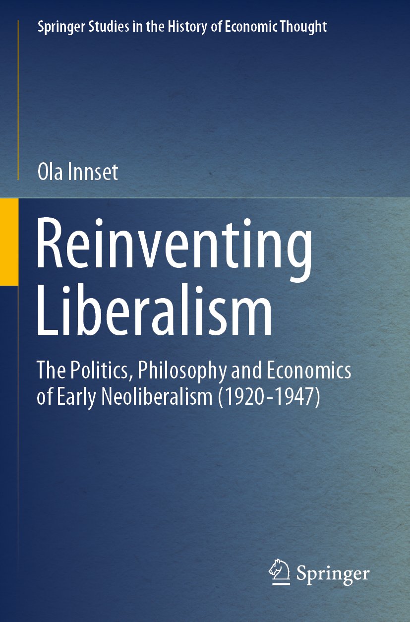 Springer Studies in the History of Economic Thought