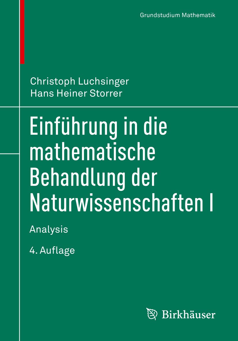 Grundstudium Mathematik: Analysis