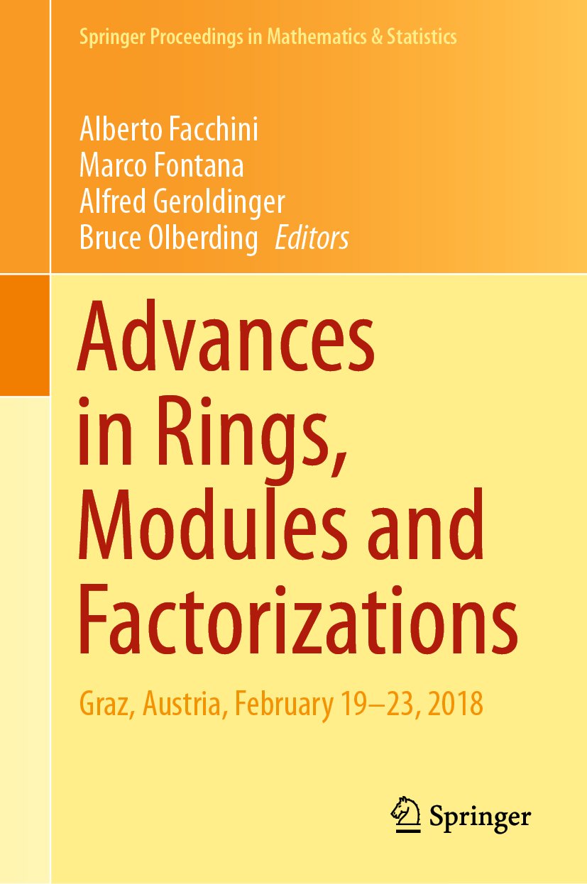 Springer Proceedings in Mathematics & Statistics