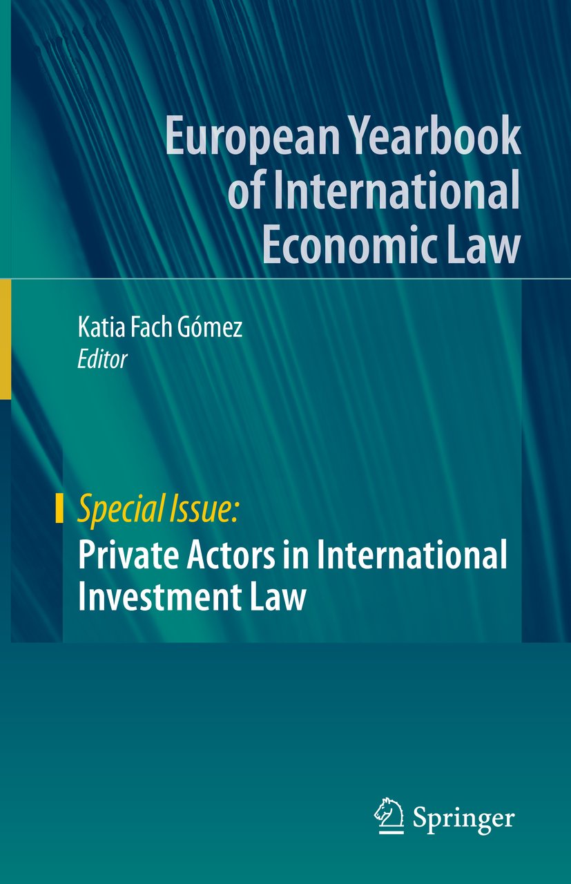 European Yearbook of International Economic Law