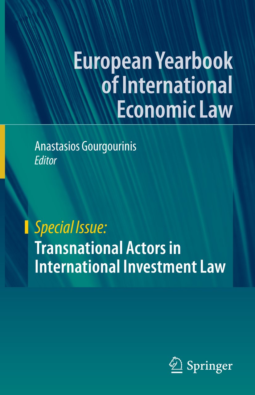 European Yearbook of International Economic Law
