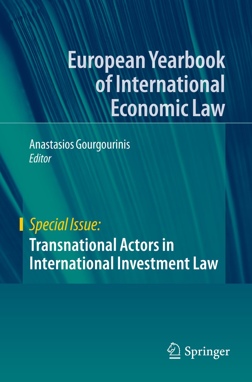European Yearbook of International Economic Law