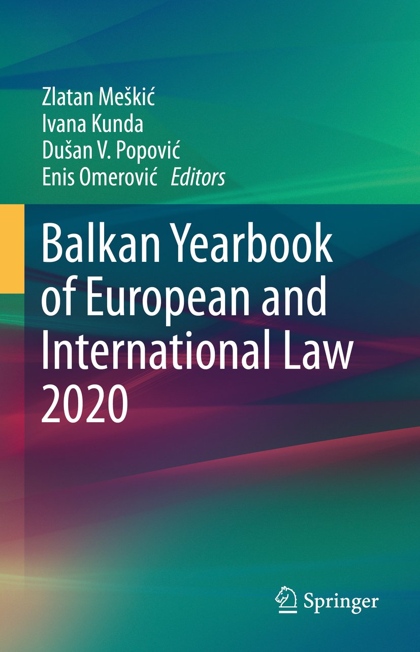 Balkan Yearbook of European and International Law 2020