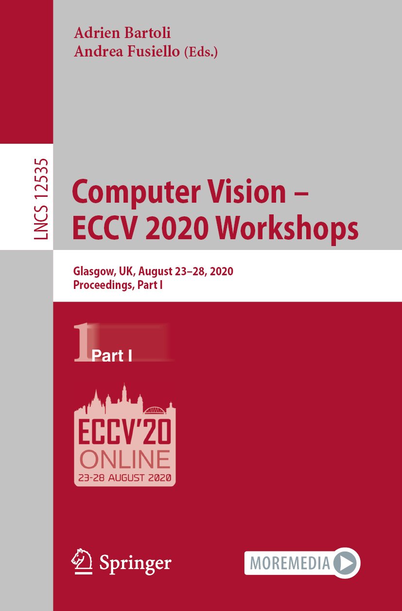 Computer Vision – ECCV 2020 Workshops