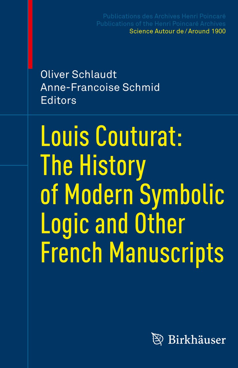 Publications des Archives Henri Poincaré Publications of the Henri Poincaré Archives