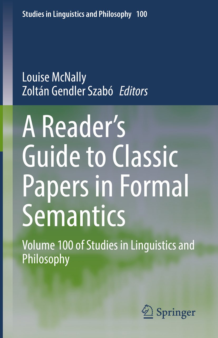Studies in Linguistics and Philosophy