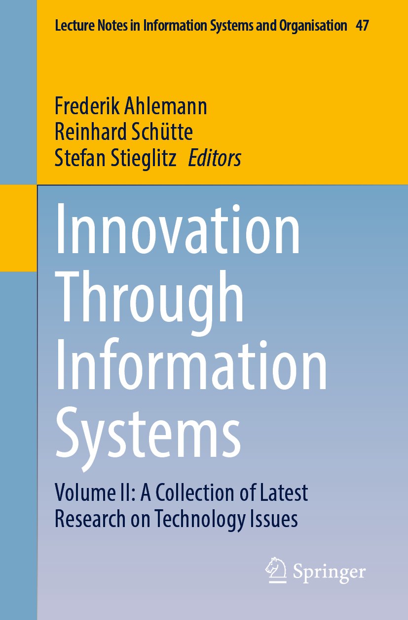 Lecture Notes in Information Systems and Organisation