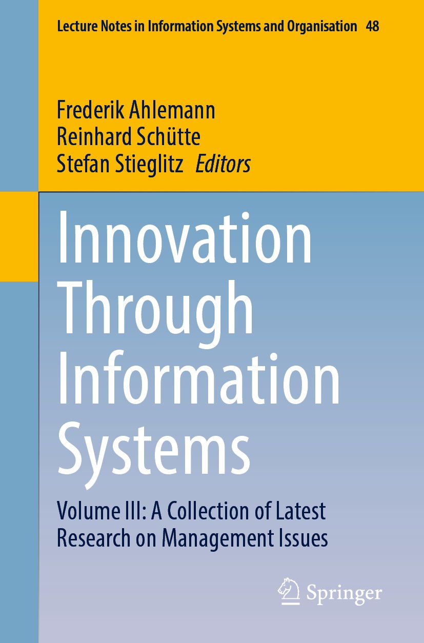 Lecture Notes in Information Systems and Organisation