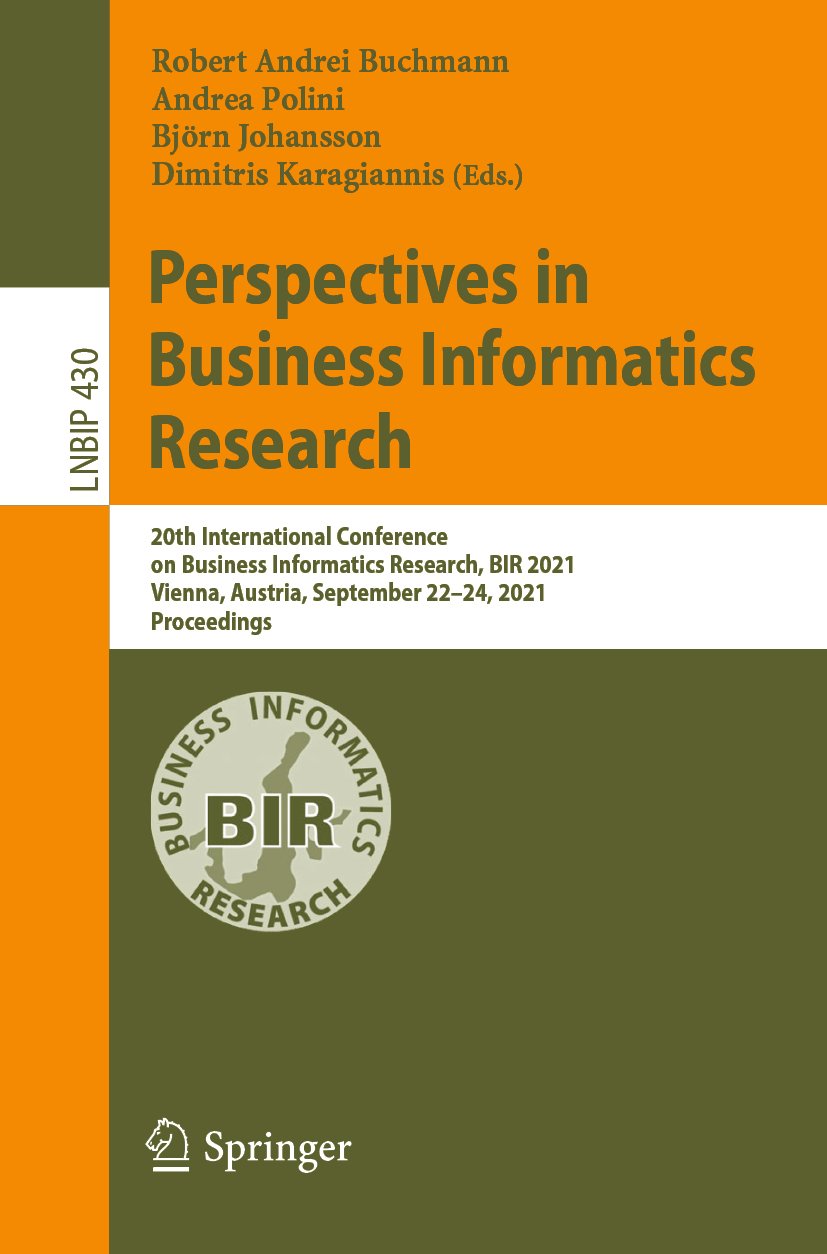 Lecture Notes in Business Information Processing