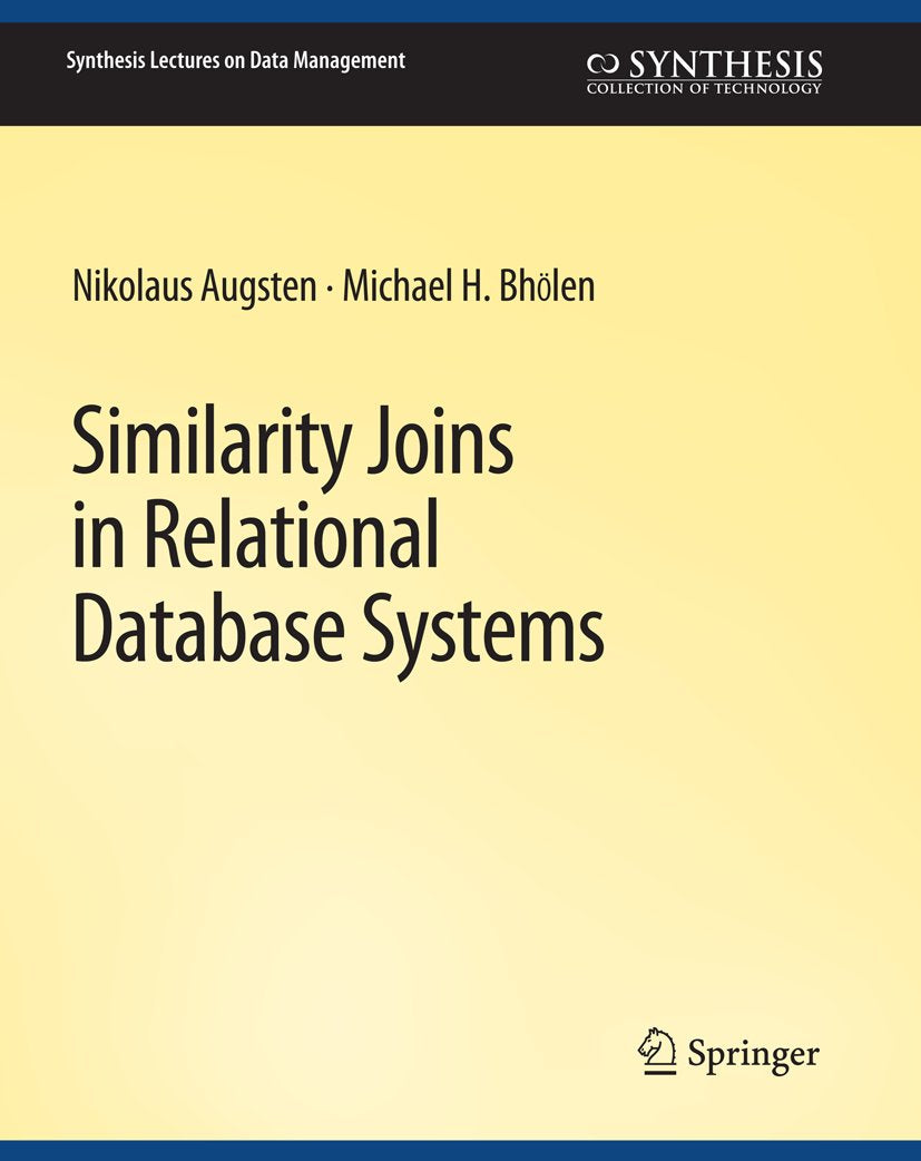 Synthesis Lectures on Data Management