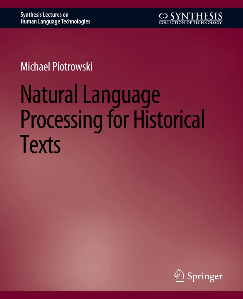 Synthesis Lectures on Human Language Technologies