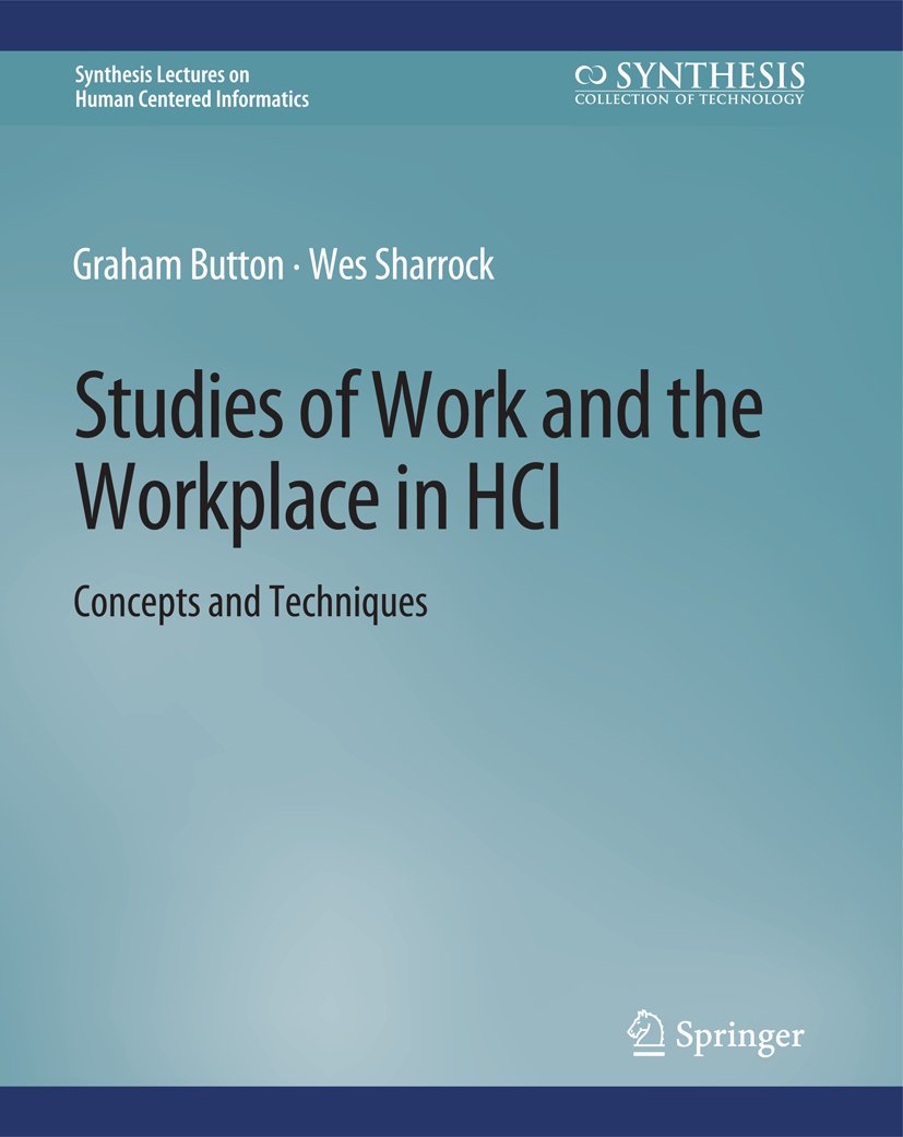 Synthesis Lectures on Human-Centered Informatics